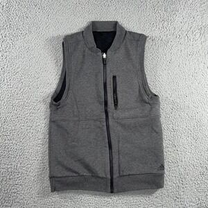 Adidas Vest Women XS Reversible Full Zip Quilted Casual Outdoor Sporty